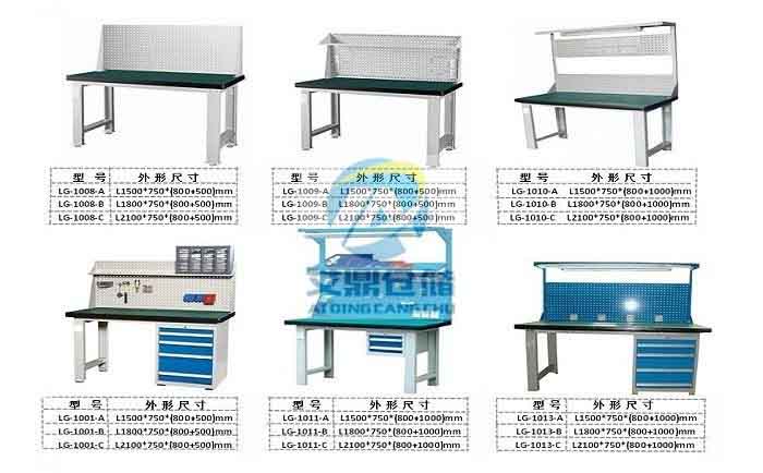 多功能工作台尺寸圖